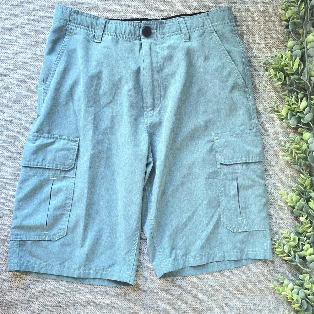 Casual Blue Cargo Shorts for Men